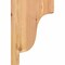 Ekena Millwork Newport Smooth Corbel, Western Red Cedar, 3 1/2"W x 8"D x 12"H COR04X08X12NEW00SWR - alternate 4